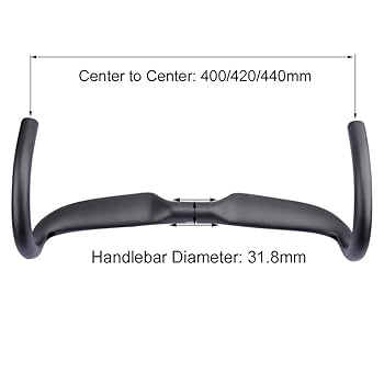 超軽量カーボンドロップハンドル31.8x420xUDロードバイク自転車用 超軽量カーボンドロップハンドル31.8x420xUDロードバイク自転車